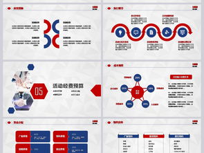 紅藍(lán)配色公關(guān)活動(dòng)策劃全案